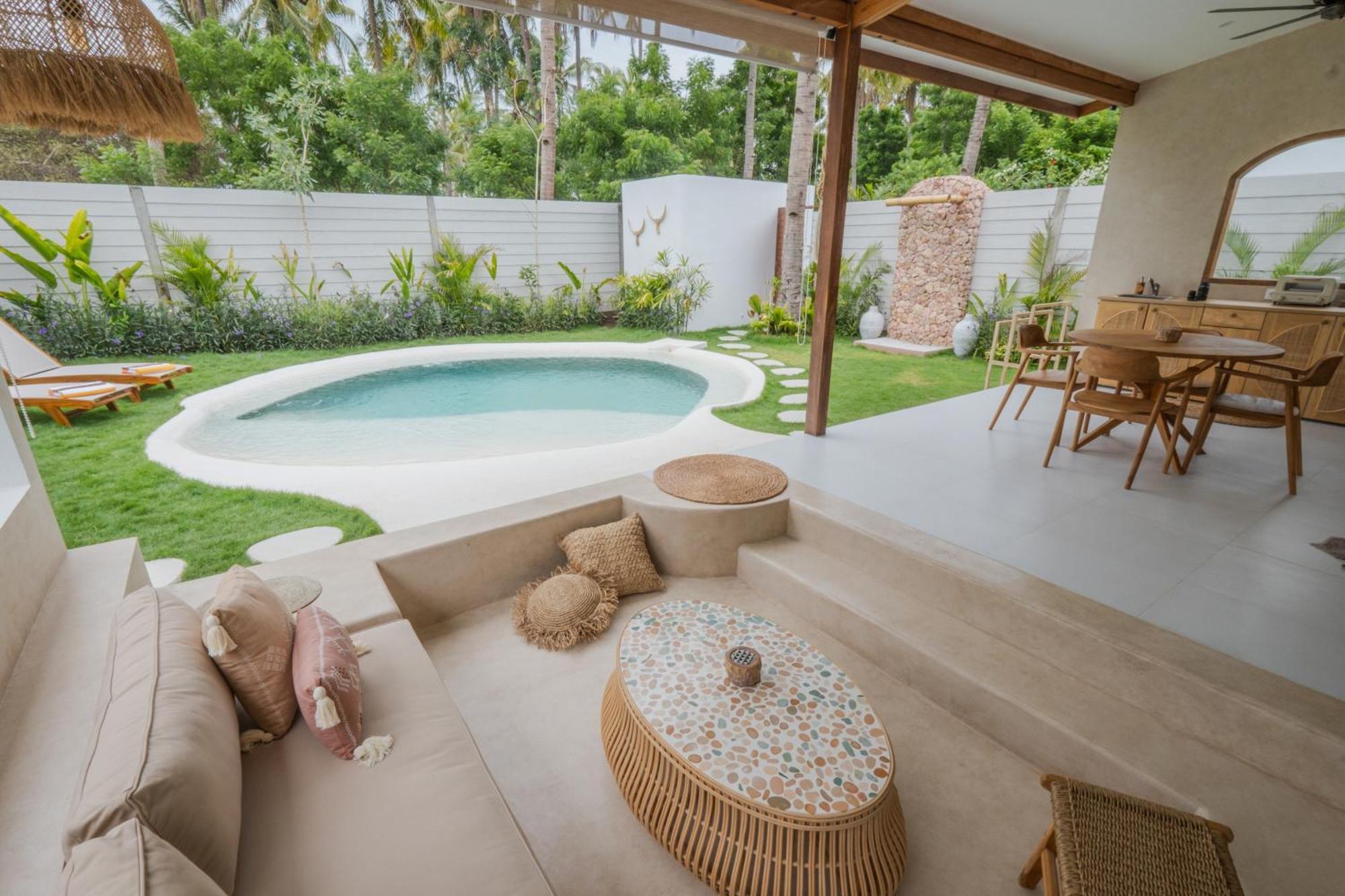 Gili Boho Villas - Aesthetic Private Pool Villas Gili Trawangan Luaran gambar